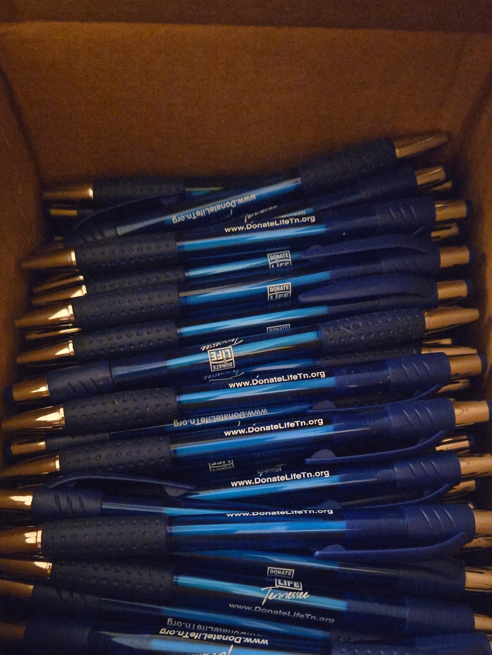 Blue Promotional Gel Pens - Pack 50 new Pens 💫💫💫💫